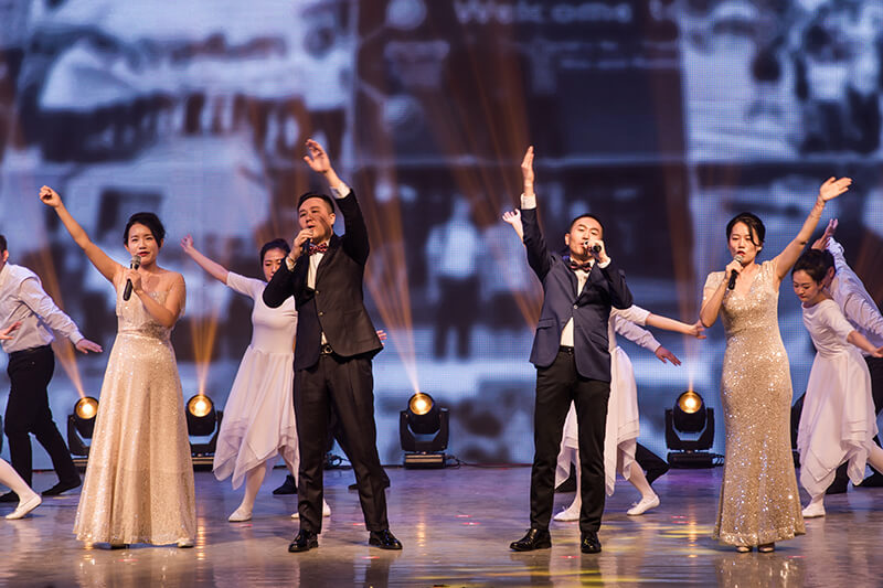 歡欣鼓舞迎新春,滿懷豪情攀高峰 | 聯(lián)橋集團(tuán)2020迎新春聯(lián)歡晚會(huì)激情開演(圖25)